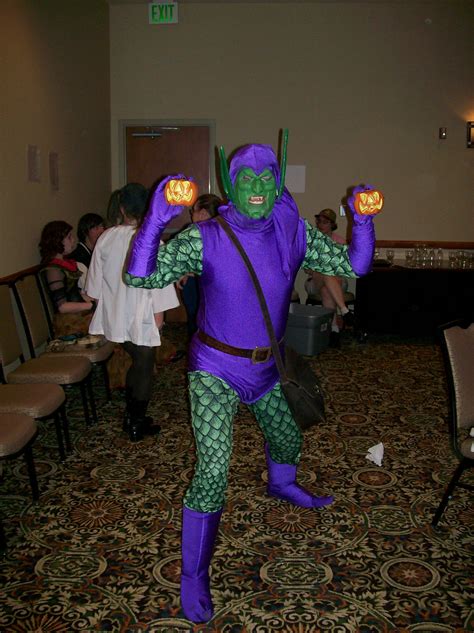Green goblin costume replica